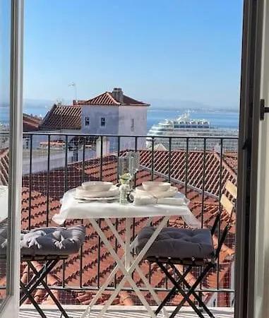 Апартаменти снеск Q,r-с0de First -,-wonderful Attico Riverview-lux Boa Casa Portuguesa
