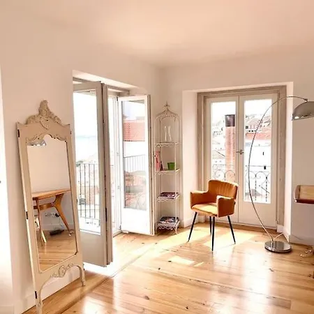 Апартаменти снеск Q,r-с0de First -,-wonderful Attico Riverview-lux Boa Casa Portuguesa Лісабон
